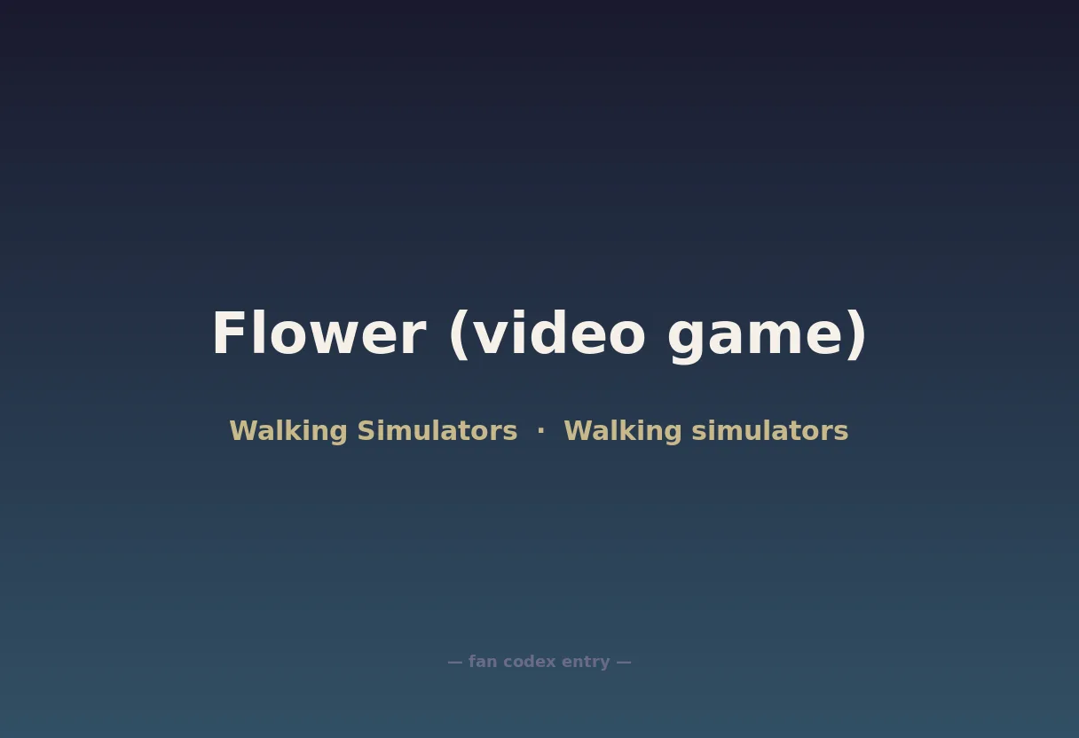 Flower (video game)